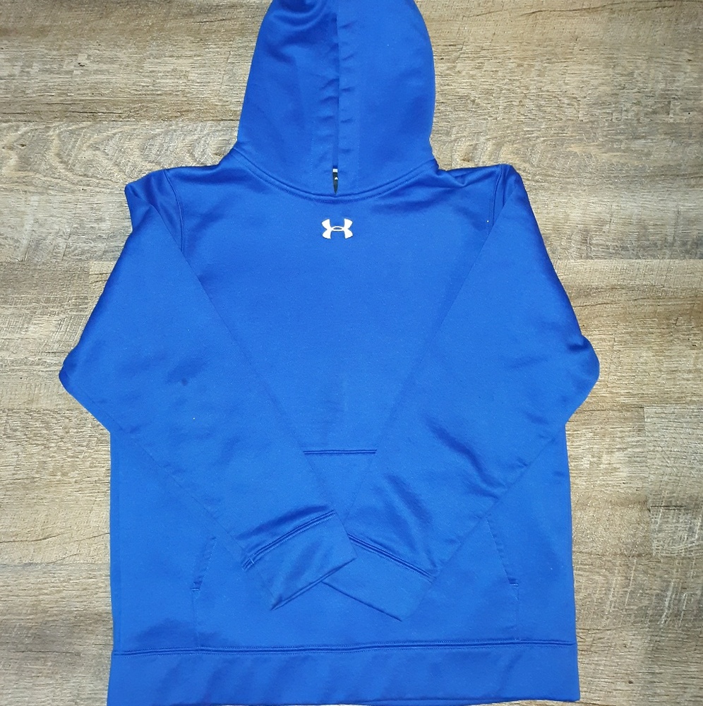 Blue under armour hoodie